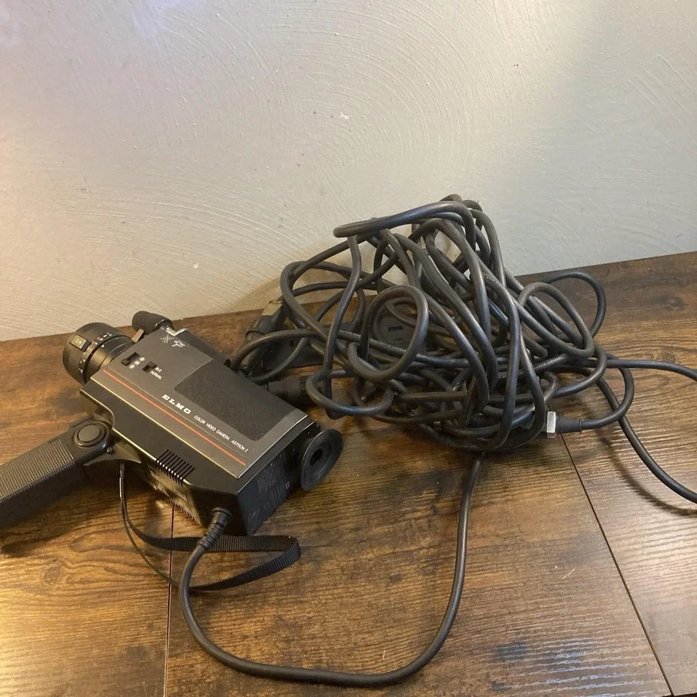 Elmo Astron I Video Camera - For Parts / As-Is - Vtg Prop